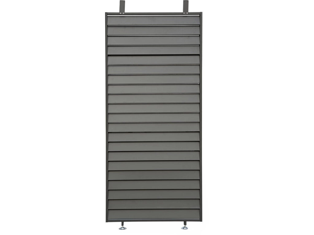 Pergola bioclimatica con 7 lamelle in alluminio "Windsor" - 3 x 4 m - Grigio