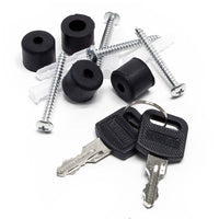 Set Cassetta postale doppia autoportante V16 antracite con telaio di supporto