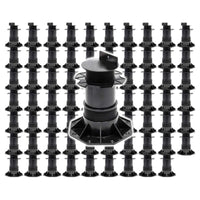 Set 70 supporti per pavimenti galleggianti Altezza regolabile 140-210mm Max 2700 kg Piedini per decking