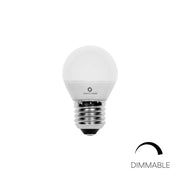 Lampadina LED Sferica Dimmable Retrofit 5,5W con Attacco E14/E27, Tecnologia TRIAC, Fascio 360 Gradi, Temperatura Colore 2700K - Codice Prodotto ESF55