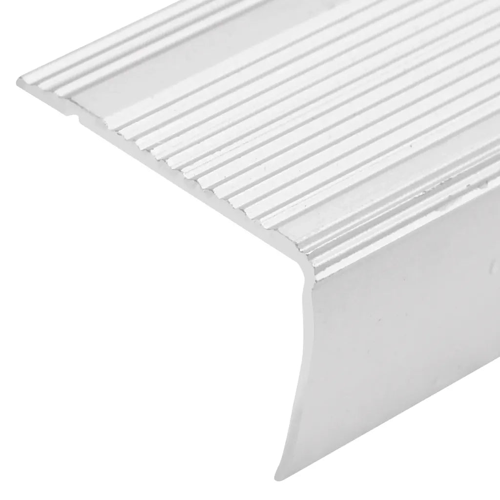 Profili a L per Gradini 15 pz in Alluminio 100 cm Argento CFW1048615