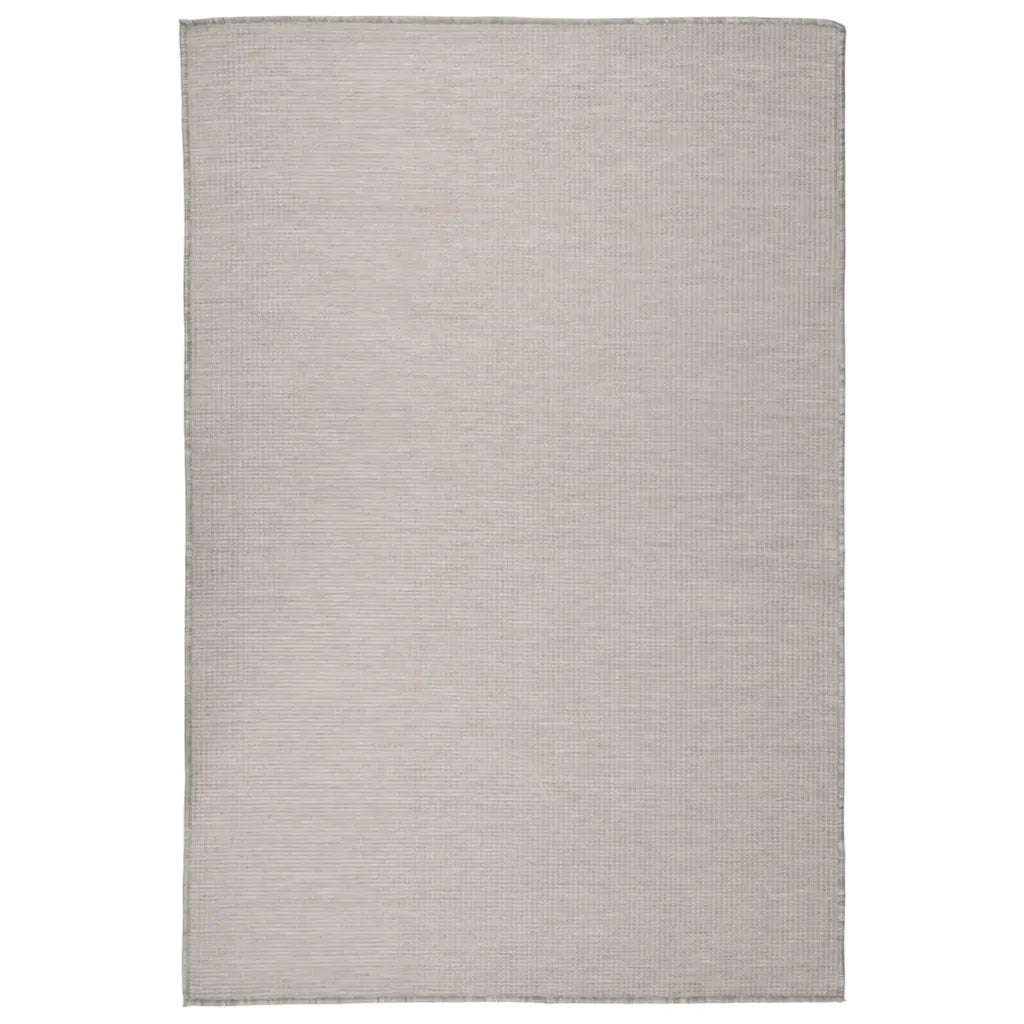 Tappeto da Esterni a Tessitura Piatta 120x170 cm Tortora cod mxl 69916