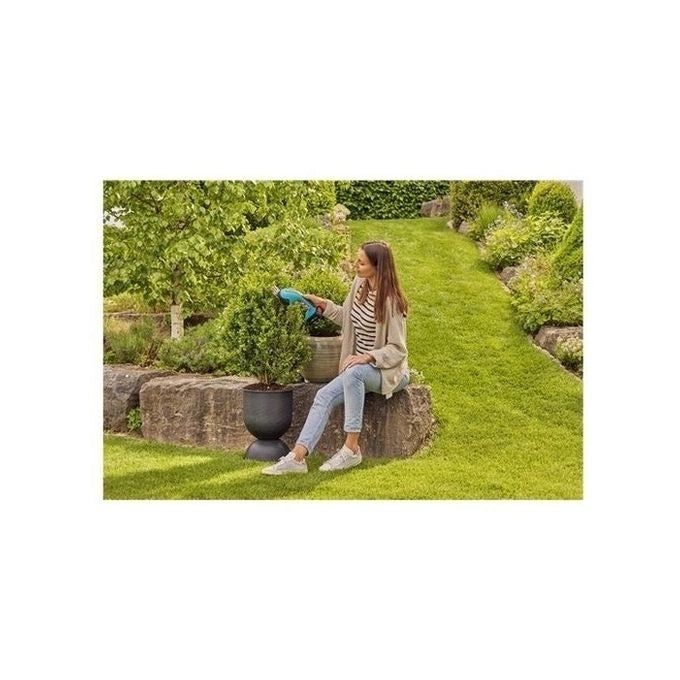 Gardena 14750-55 cesoia per erba cordless 20 cm 18 V Verde, Grigio