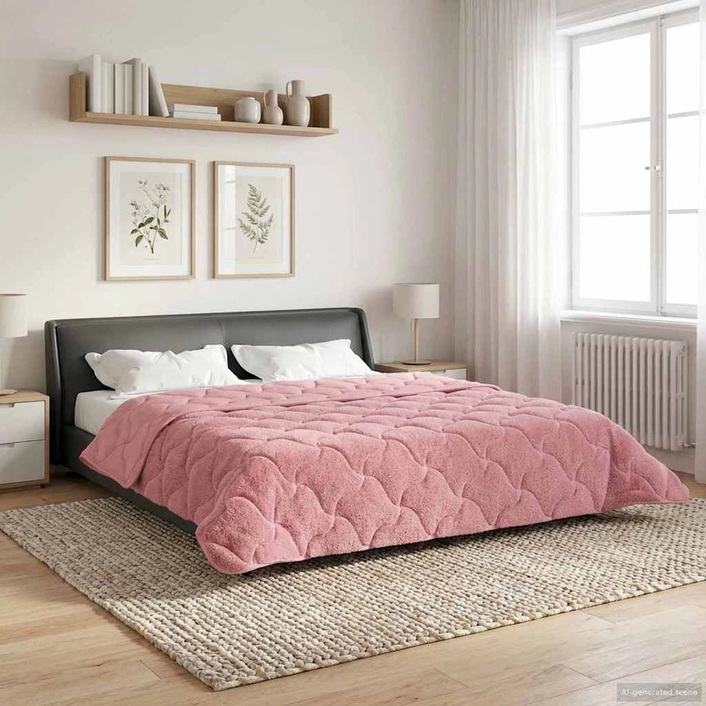 Piumino Letto Estivo 200 x 240 cm Estate Rosa Traspirante 42026197