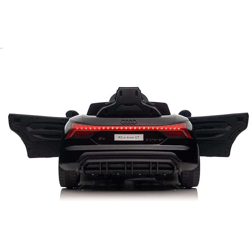 Macchina Elettrica per Bambini 12V Audi RS E-Tron GT Nera
