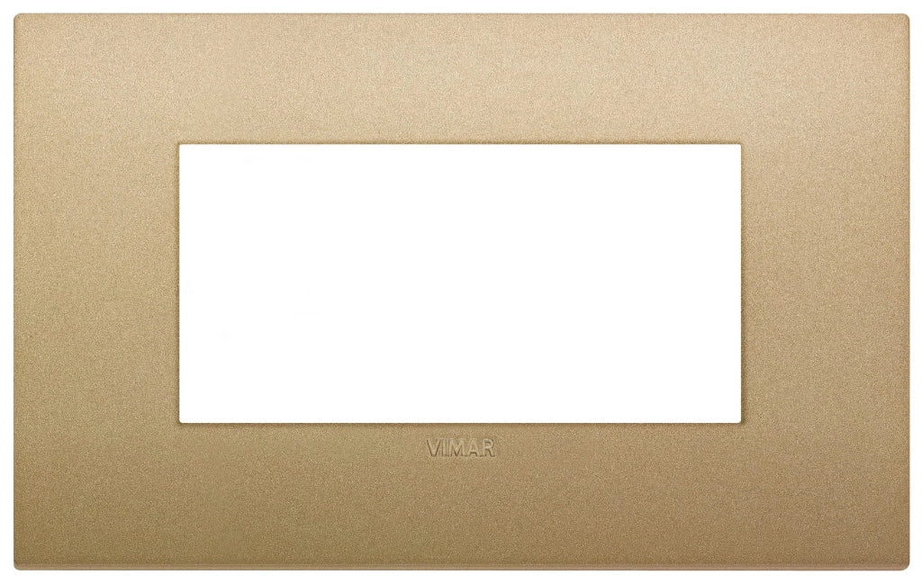 VIMAR Placca Classic 4M oro matt - 19654.78