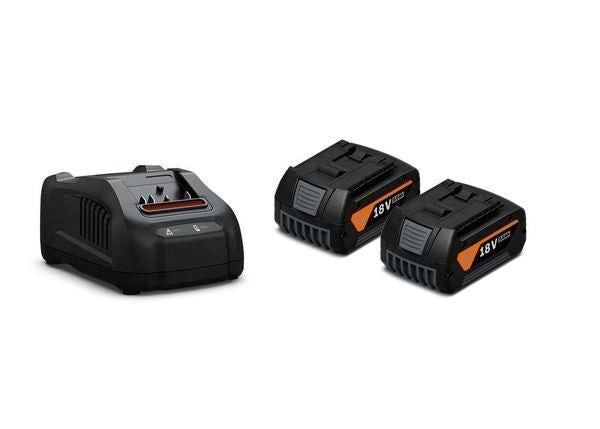 FEIN 92604246010 Starter Set Batteria e Caricabatterie 18 V 5.0 Ah 2 Pezzi Nero