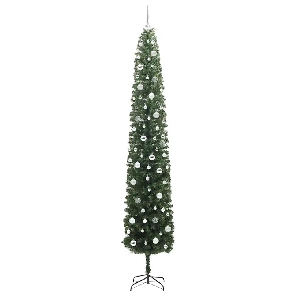Albero di Natale artificiale con 300 LED Verde 270 cm 3394983
