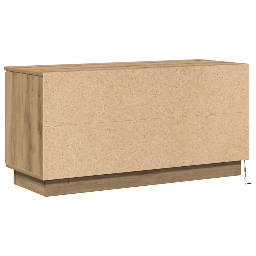 Mobile TV Rovere 100x38x49 cm Legno Ingegnerizzato