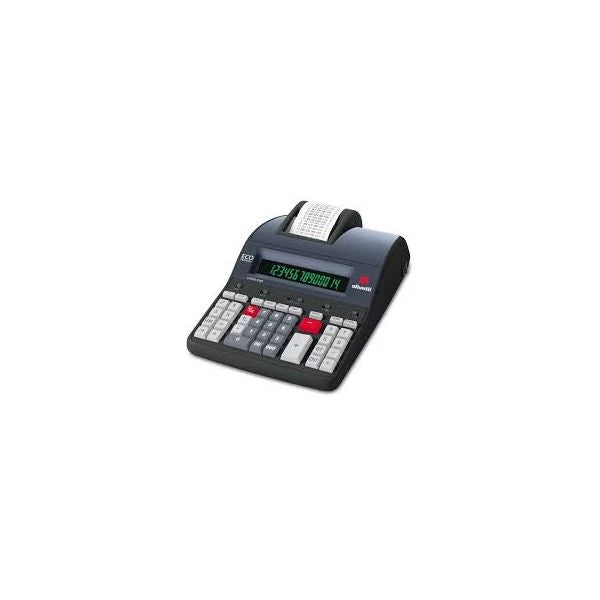 Olivetti logos 914t calcolatrice scrivania calcolatrice con stampa nero - B5898-000