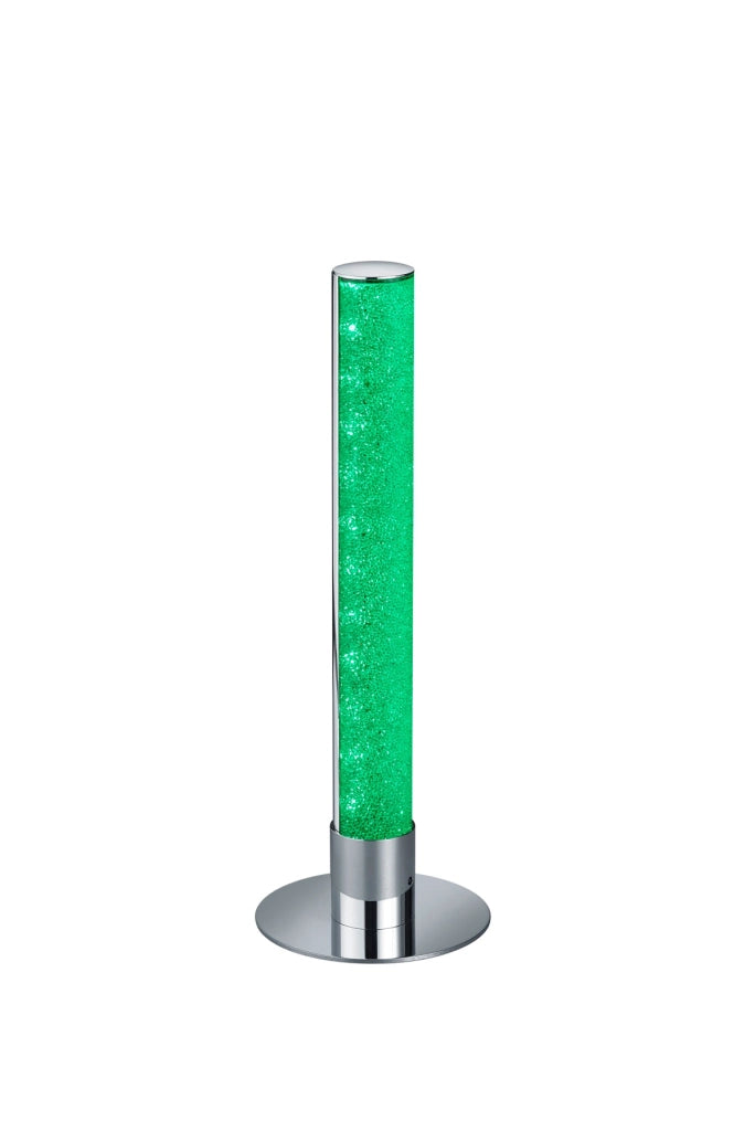 Lampada tavolo da Interno a LED in Metallo Cromo