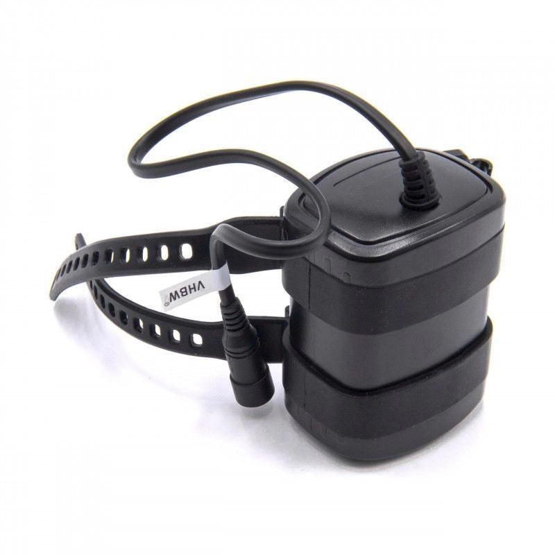 Li-Ion- pacco batteria - 9000mAh 8.4V - per faretti luce fanalino per biciclette - impermeabile