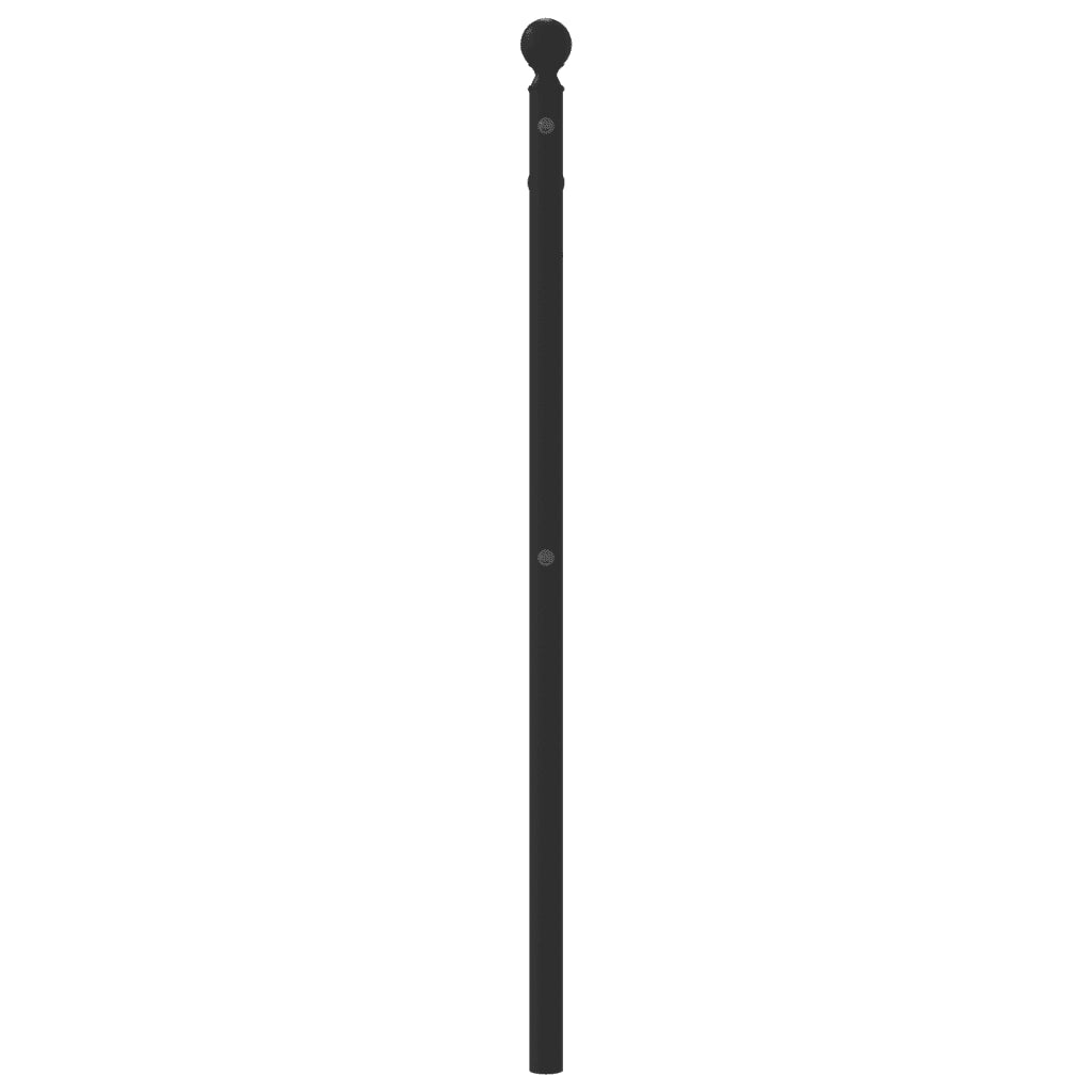 Testiera di Ricambio in Metallo Nero 107 cm 353469