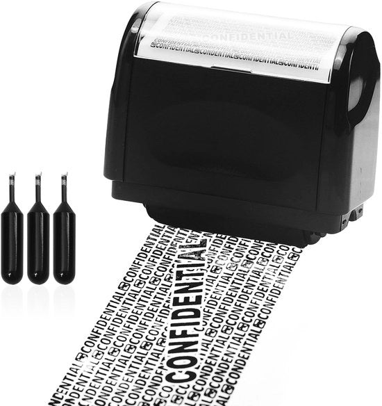Blocco ID Adres Roller Stempel per Protezione dei Dati Personali