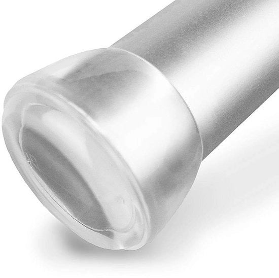 Copricapi per Mobili - Dadi in Plastica Translucida - 12 mm - 16 Pezzi - Disponibili Molte Dimensioni - Adatto per Sedie e Vaso da Notte