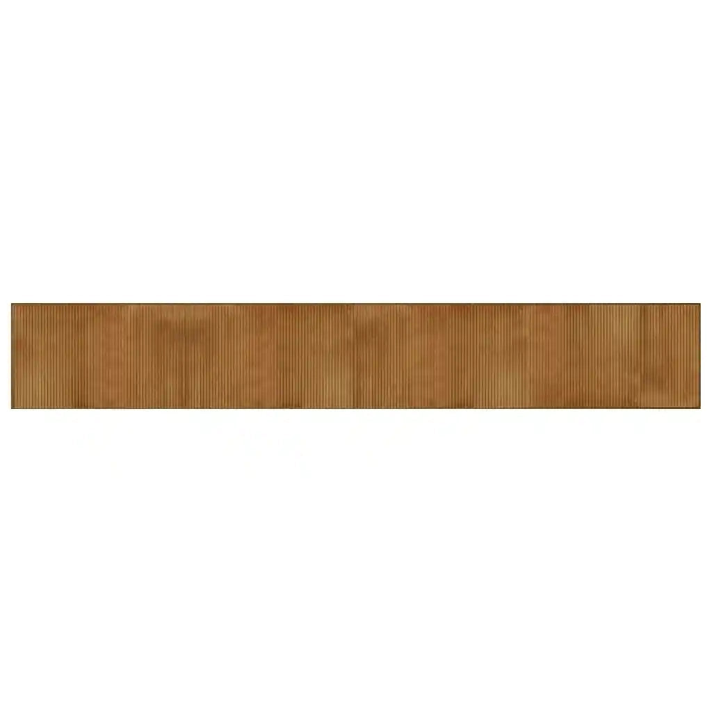 Tappeto Rettangolare Marrone 60x400 cm in BambÃ¹
