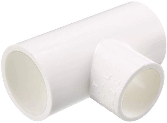 Flessibile T-connessione riduttore - 25mm x 25mm x 20mm - T-connessione 3 vie - PVC - Duraturo - Installazione senza strumenti - T-piezzo