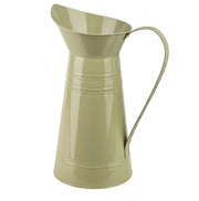Vaso brocca in metallo MONDEX ROGER 27x17x38,5cm verde salvia 1pz