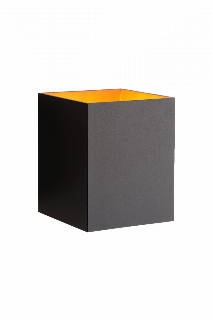 Applique Lucide Xera alluminio nera/oro G9 42W 10cm