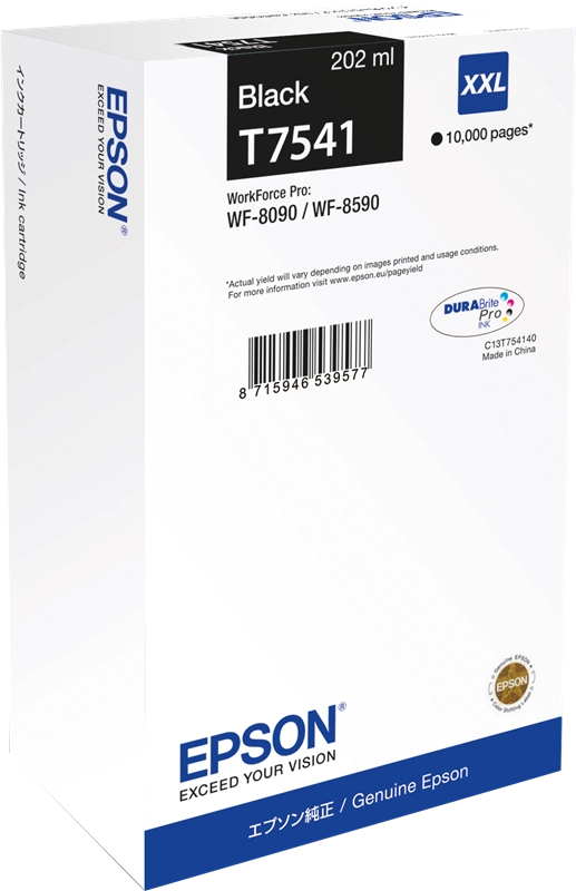Epson C13T75414N cartuccia d'inchiostro 1 pz Originale Rendimento ultra elevato Nero