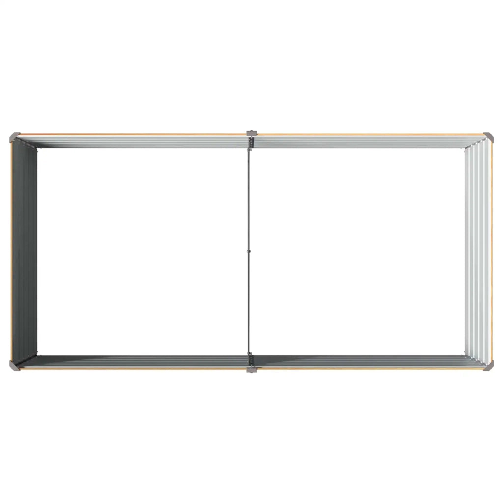 Letto rialzato da giardino Naturale 160 x 80 x 55 cm 8006395