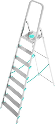 Scala a 8 gradini ultraleggera e stabile ideale per casa mod.Libellula COLOMBO