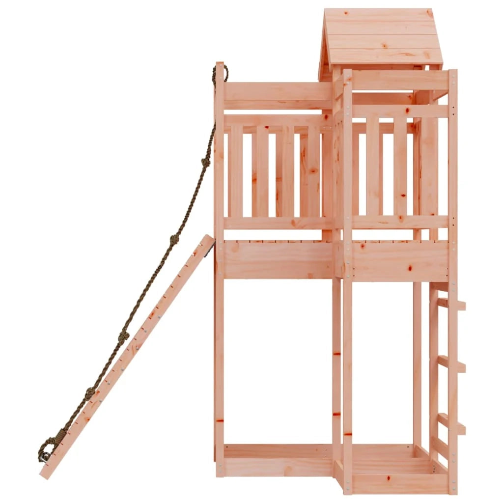 Casetta con parete da arrampicata 107 x 196 x 238 cm Legno massello Douglas 02_0004761