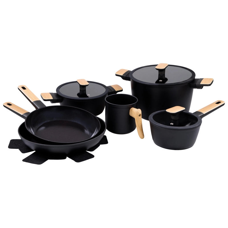 Set di 2 Batteria 11pz Ashanti In Alluminio Forgiato