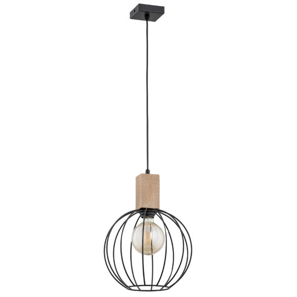 Lampada a sospensione industriale Alfa Arizan Ø25 E27