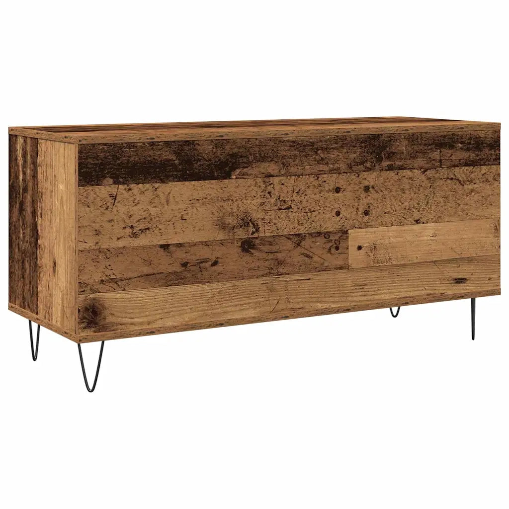 Mobile porta vinili Legno vecchio 100 x 38 x 48 cm CFW1626789