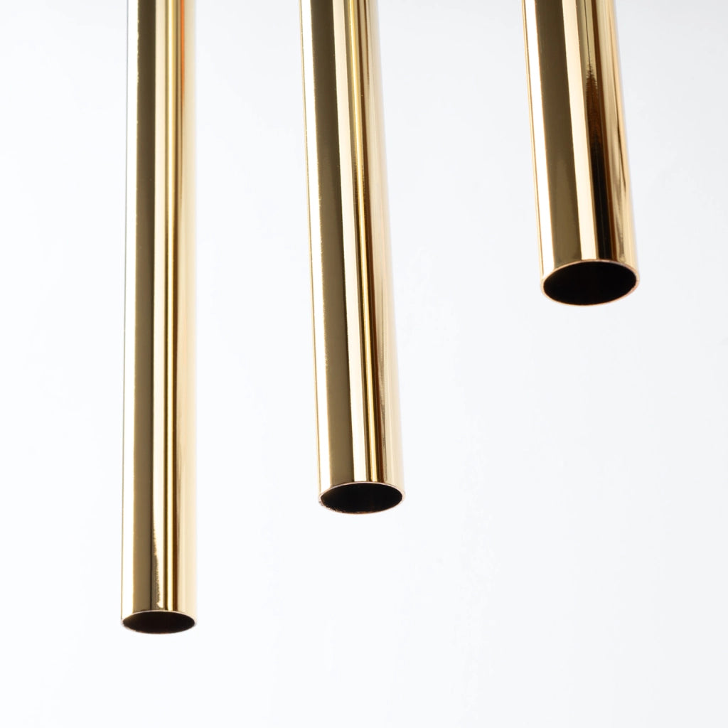 Lampada sospensione VELINO 3 luci G9 oro lucido Pure Lume