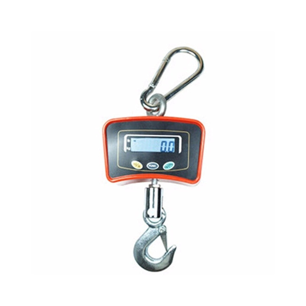 Trade Shop - Bilancia Da Gru 500 Kg Con Gancio Acciaio Inox Bilancia Industriale -