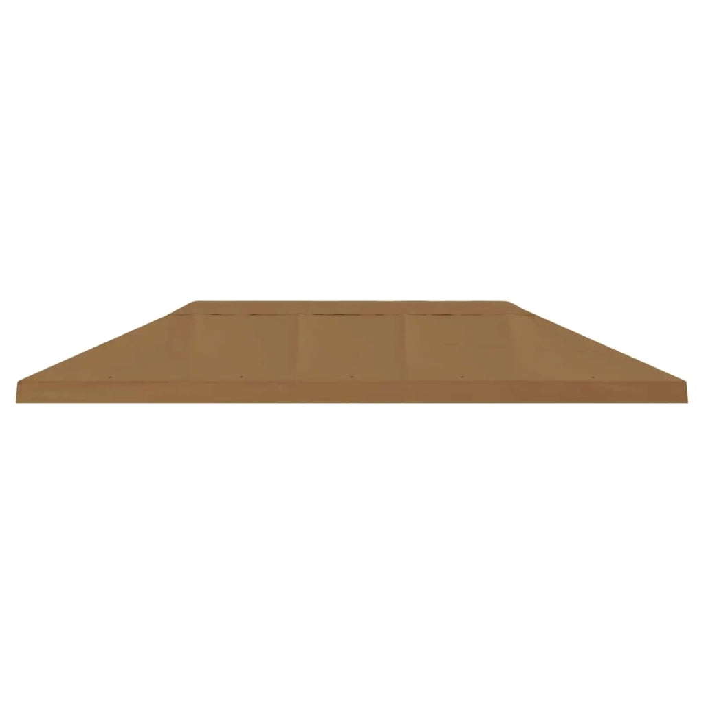 Copertura Tenda Gazebo 6 x 3 m Beige Poliestere 190 900398