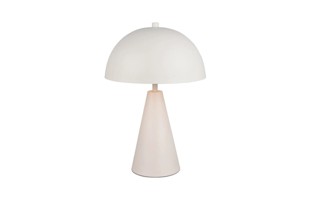 Lampada tavolo minimal grigia fungo E27 40W ALFIE Trio