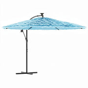 Ombrello | Parasolne Giardino con Palo in Acciaio Blu 269x269x235 cm