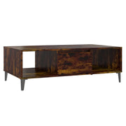 Tavolino da salotto | Tavolino da caff¨¨ | Tavolino da Soggiorno Rovere Fumo 103,5x60x35cm in Truciolato
