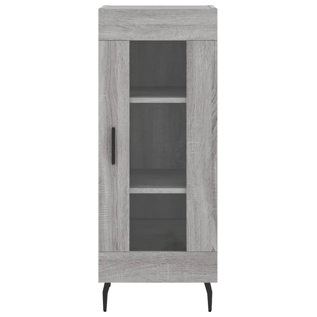 Credenza Grigio Sonoma 34,5x34x180 cm in Legno Multistrato 3199447