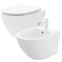 Vaso Wc Carlo Flat Mini Rimless + Carlo Mini