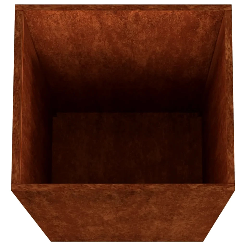 Fioriera 32x29x75 cm in Acciaio Corten 821553