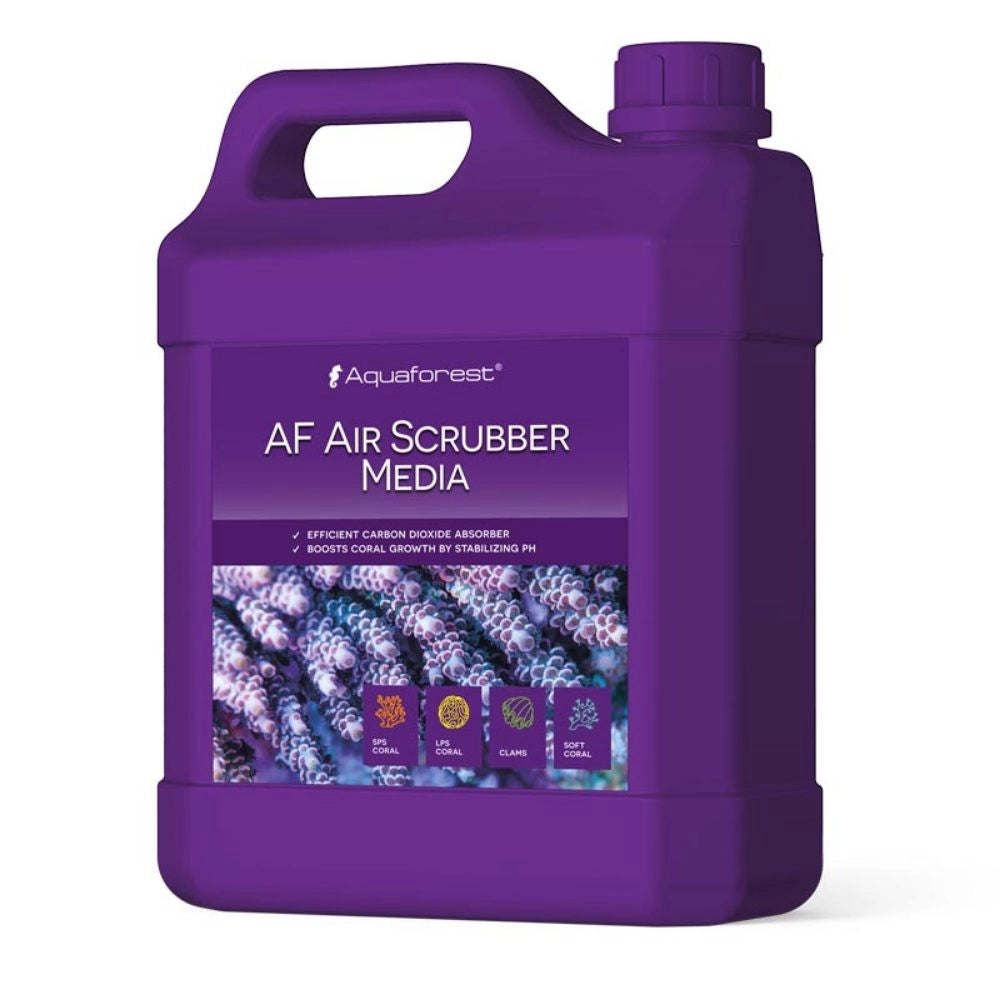 Aquaforest Air Scrubber Media tanica da 2L - polimero per la purificazione dell'aria negli Schiumatoi