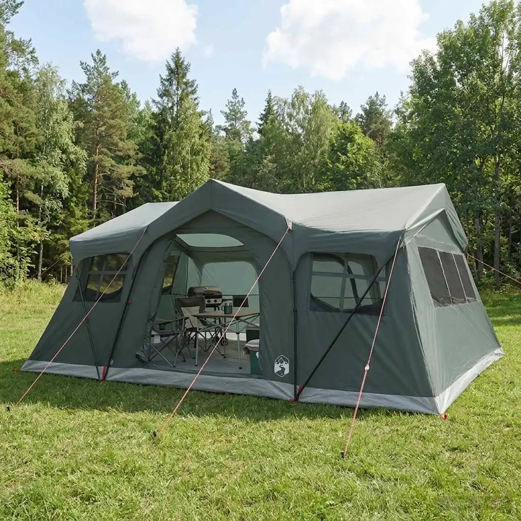 Tenda Familiare con tetto Verde militare 487 x 340 x 216 cm 42028676