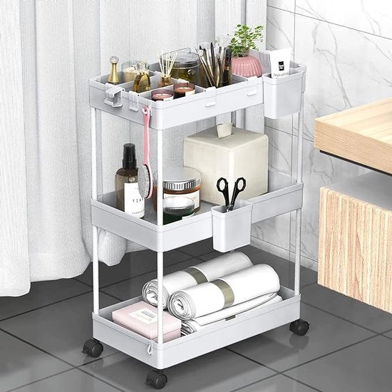 Carrello cucina per esterno, vassoio stabile / Carrello bevande su ruote - Carrello di archiviazione 22 x 61 x 40 cm