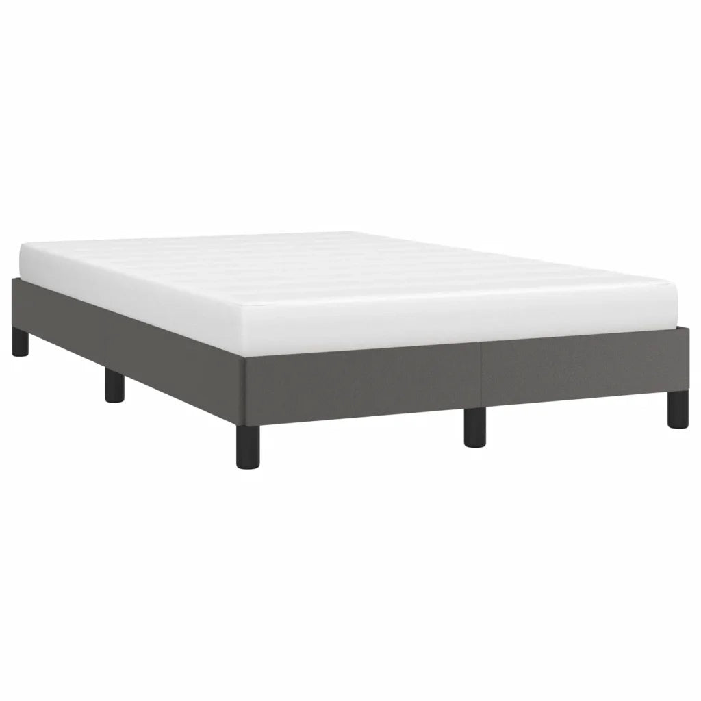 Giroletto senza Materasso Grigio 120x190 cm Similpelle