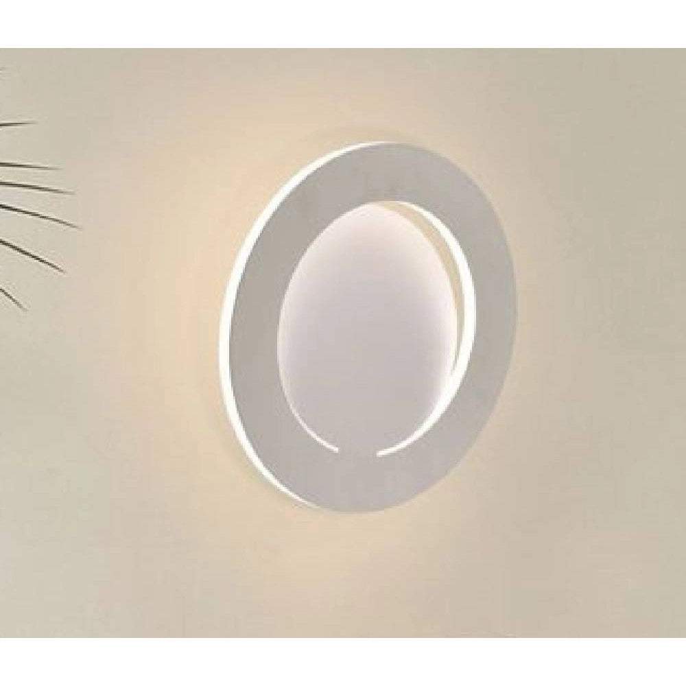 Trade Shop - Applique A Led 15 Watt Da Muro Design Bianco A Tre Tonalita' Di Luce Aq17-3c -