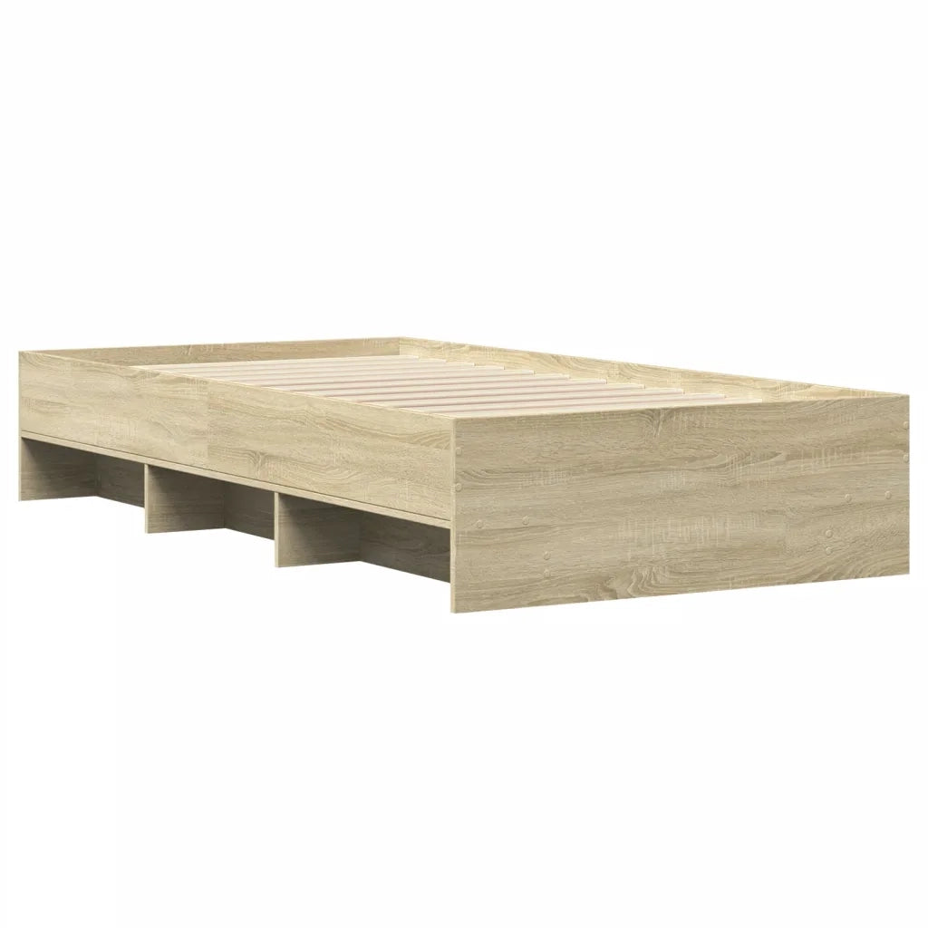 Giroletto senza Materasso Rovere Sonoma 100x200cm in Truciolato 3295669
