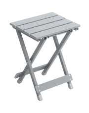 Tavolino Pieghevole In Alluminio  10 Pz Colore: Silver