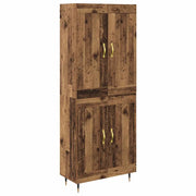 Credenza | Madia | Buffet da pranzo | Armadio da pranzo Legno vecchio 69,5 x 34 x 90 cm Legno multistrato