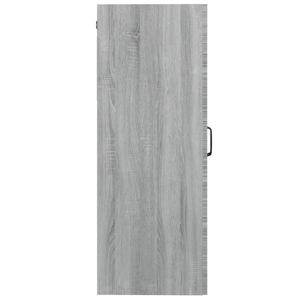 Armadietto Pensile a Parete Grigio Sonoma 69,5x34x90 cm cod mxl 11557