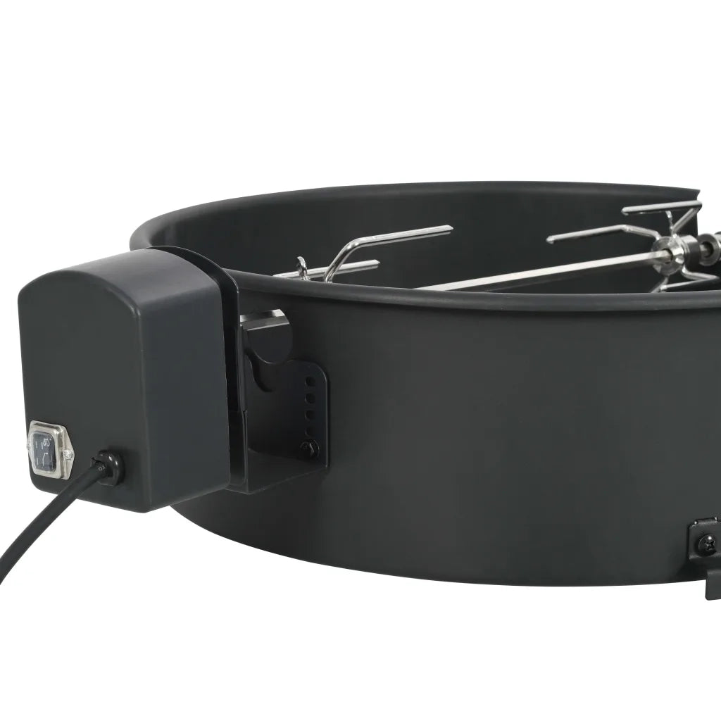 Kit per Barbecue allo Spiedo 47 cm Nero 44289