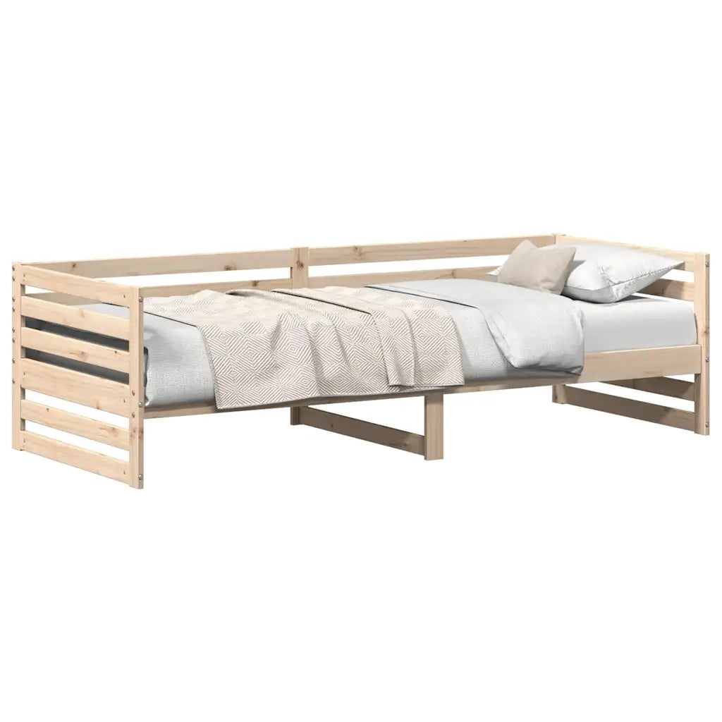 Lettino da giorno senza Materasso 80x200 cm in Legno Massello di Pino 868197